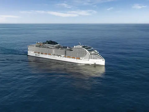 Das neuste Schiff von MSC MSC World Asia