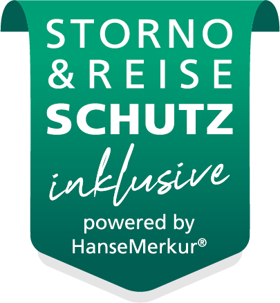 Storno- und Reiseschutz inkludiert